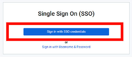 Image for SSO Sign in